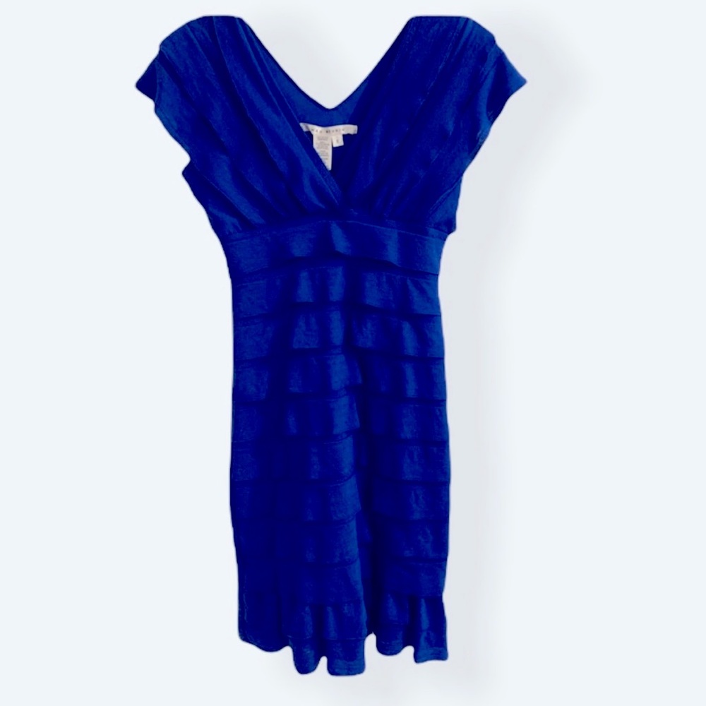 Max studio blue dress small